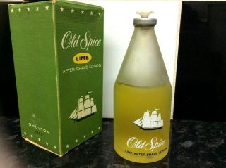 Old Spice Lime By Shulton Vintage Very Rare 1960 