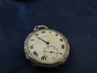 Zz 12 Size Waltham Pocket Watch Or Restoration