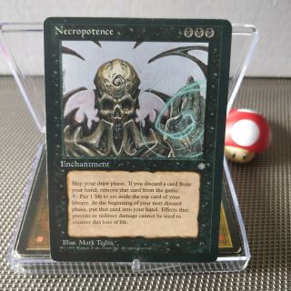 Necropotence (ice Age 1995) Played / Vintage Magic Mtg