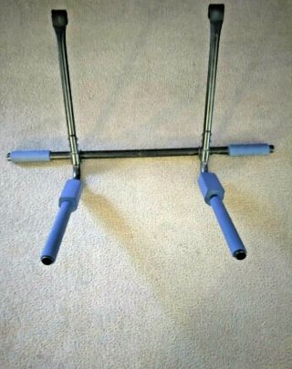 Universal Dip Station Extension For Pull Up Bar (up To 250lbs) Rare Hard To Find