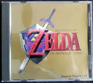 The Legend Of Zelda Ocarina Of Time Ost Nintendo Soundtrack N64 Us Version Rare