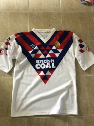 Vintage Great Britain Lions Rugby League Jersey Size Large Umbro Rare