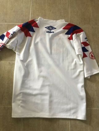Vintage Great Britain Lions Rugby League Jersey Size Large Umbro Rare 3