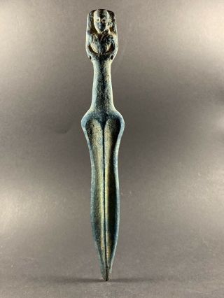 Extremely Rare Ancient Persian Bronze Military Object Circa 500 - 400bce