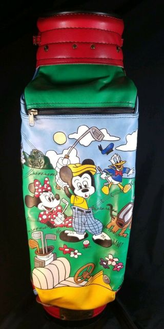 Limited Edition Walt Disney Tour Golf Bag (210 Of 250) By Belding Sports Rare