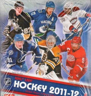 Panini Nhl Hockey 2011 2012 Empty Album Complete Stickers Set Rare