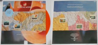 Depeche Mode - Never Let Me Down Again - Germany 12 " Ep Orange Vinyl Rare