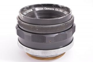 CANON 35mm/F2 Leica 39mm LMT screw mount Rare 12209 3