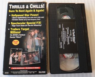 Tower Of Terror RARE Disney Full - Length Screener Demo Tape VHS Movie Promo 2