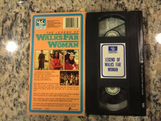 THE LEGEND OF WALKS FAR WOMAN RARE OOP VHS NOT ON U.  S DVD 1982 RAQUEL WELCH HTF 2