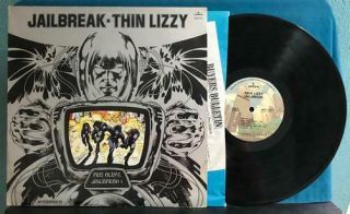 Thin Lizzy Jailbreak Rare Orig 1976 Masterdisk G.  K (gilbert Kong) Lp Lynott Boys