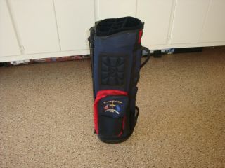 Vintage Rare Ryder Cup The Country Club Golf Bag By Datrek 7 - Way (navy/red)