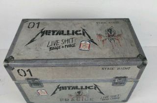 1993 Metallica Live Shit Binge & Purge Box - Set: 3 - VHS,  and 3 CD vintage rare 3