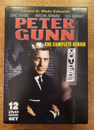 Peter Gunn: The Complete Series On Dvd 12 - Disc Set Rare Oop Craig Stevens