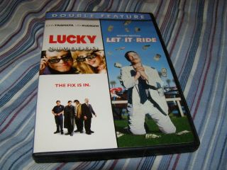 Lucky Numbers,  Let It Ride (r1 Dvd) Rare & Oop Double Feature 16:9 Widescreen
