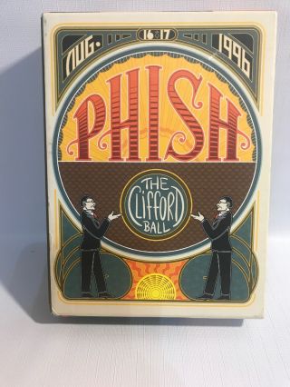 Phish - The Clifford Ball (dvd,  2009,  7 - Disc Set) Complete Rhino Rare Box