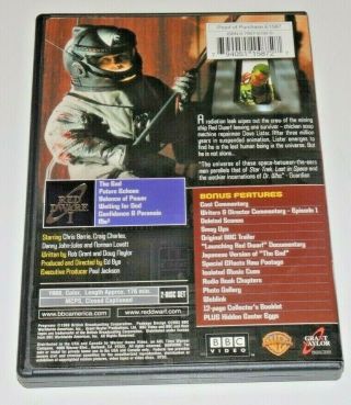 Red Dwarf - Series 1 - BBC Video - The Serie - (DVD,  2003,  2 - Disc Set) - OOP/Rare 3