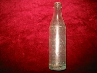 Antique Straight - Sided Coca - Cola Bottle Greenville,  Sc