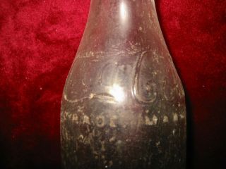 Antique Straight - Sided Coca - Cola Bottle Greenville,  SC 2