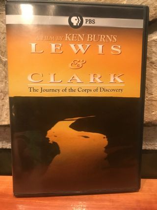 Lewis Clark: The Journey Of Corps Of Discovery (dvd Box Set) Ken Burns,  Pbs Rare