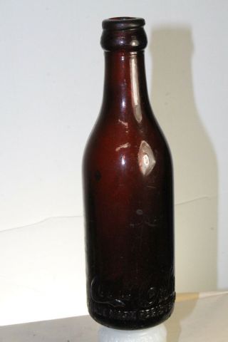 Shelbyville Tenn Amber Coca Cola Straight Side Bottle Rare