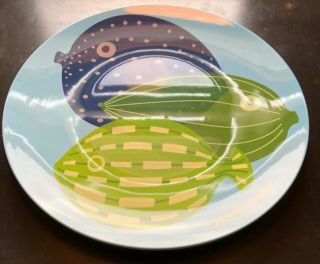 RARE Jonathan Adler Happy Home Serving Platter Fish Precidio Objects Melamine 2