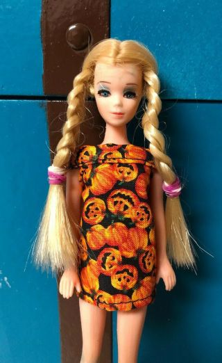 Topper Dawn Doll Dinah In Cute Custom Halloween Dress