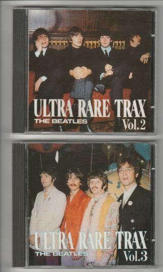 The Beatles Ultra Rare Trax Vol.  2 & Vol.  3 Cds,  Swingin 