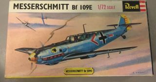 Rare British Vintage.  Messerschmitt Bf 109e 1/72 H612