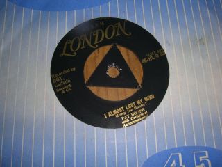 Pat Boone I Almost Lost My Mind Uk 45 London Tri Gold Vintage 1950 