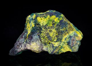 Demesmaekerite Rare Uranium Mineral Musonoi Dr Congo Type Locality 68mm 130gr