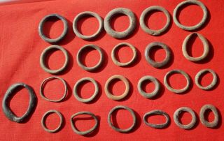 Ancient Celtic Bronze Proto Ring Money Circa 500 Bc Very Rare And Scarce
