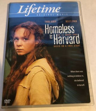 Homeless To Harvard The Liz Murray Story - Dvd Rare Oop Vg Shape Lifetime