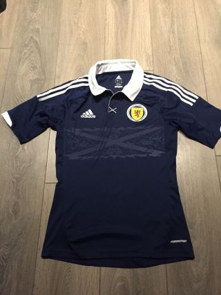 Scotland Player Issue Home Shirt 2012/14 Formotion Small Rare