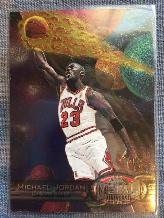 1997/98 Michael Jordan Metal Universe - 23 - Bulls Rare