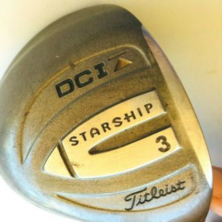 Titleist Dci Starship 3 Wood Head Only Rare