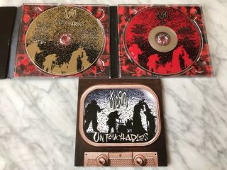 Korn Untouchables Cd/dvd Limited Ed.  2012 Epic Rare Here To Stay,  Jonathan Davis