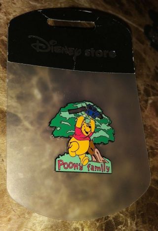 Disney Store Winnie The Poohs Family Collectible Pin Rare Authentic