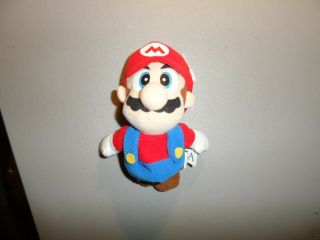 Mario Bros Flying Bd&a Beanie Bag N64 Plush Stuffed Toy Nintendo Rare K30