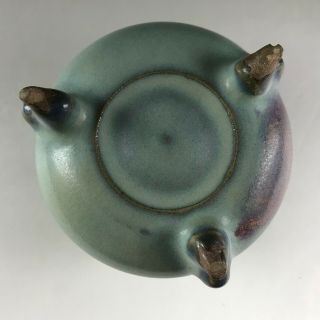 Rare Chinese porcelain Jun kiln glaze Incense burner 3
