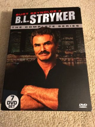B.  L.  Stryker: Complete Series (dvd,  7 - Disc Set) Burt Reynolds Rare