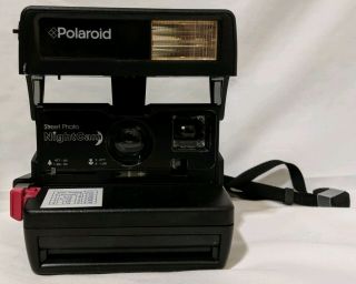 Rare Polaroid 636 Street Photo Nightcam Camera Instant Film Analog Night