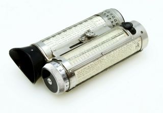 Rare Antique Tele Bewi Precision Light Exposure Meter