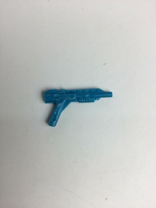 Food Fighters Taco Terror Action Figure Mattel 1988 Rubber Vintage Blue Gun Rare