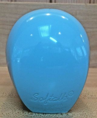 Rare Vintage Aqua Blue Softalk Telephone Shoulder Rest 3