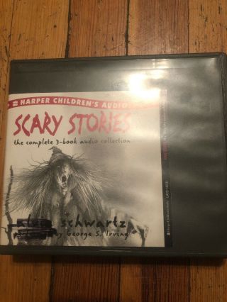Scary Stories To Tell In The Dark Rare Cd Set.  Performed By George S.  Irving.