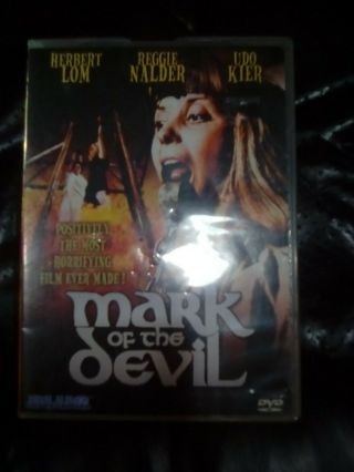 Mark Of The Devil (dvd,  2004) Blue Underground Unrated Single Disc Rare Oop