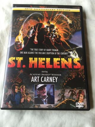 St.  Helens 30th Anniversary Edition Rare (dvd,  2010),  Art Carney