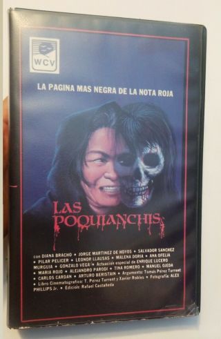 Las Poquianchis (1976) Vhs Rare Mexi Spanish Horror