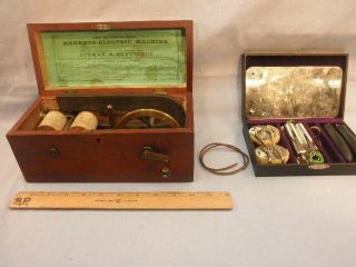 Rare,  Historic Pre Civil War 1859 Codman & Shurtleff Magneto - Electric Machine Nr